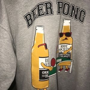 Riot Society College Graphic Crewneck